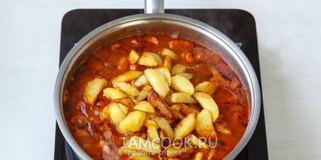 Рецепт азу из индейки