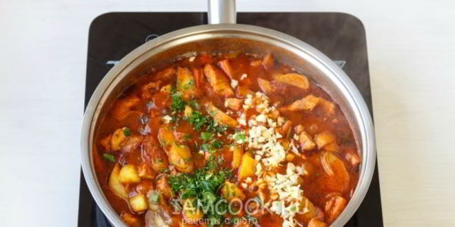 Рецепт азу из индейки