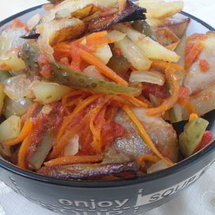 Рецепт Азу из курицы