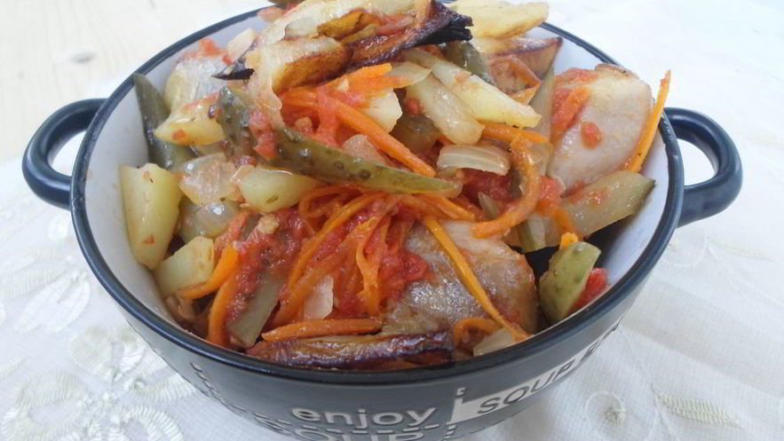 Рецепт азу из курицы