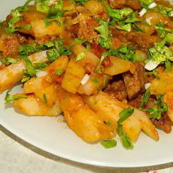 Рецепт Азу по-татарски в мультиварке