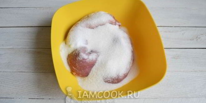 Рецепт бастурмы из свинины
