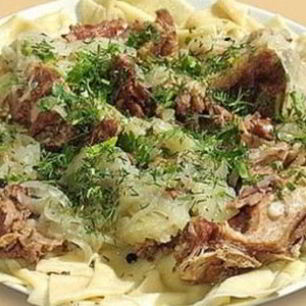 Рецепт Бешбармака из баранины