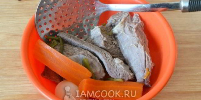 Рецепт бешбармака из говядины