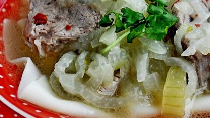 Рецепт Бешбармака из свинины