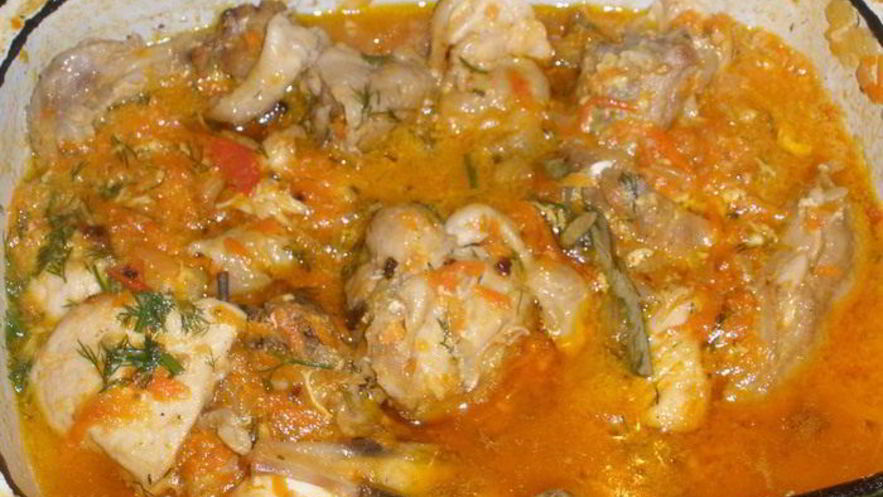 Рецепт чахохбили по-сибирски