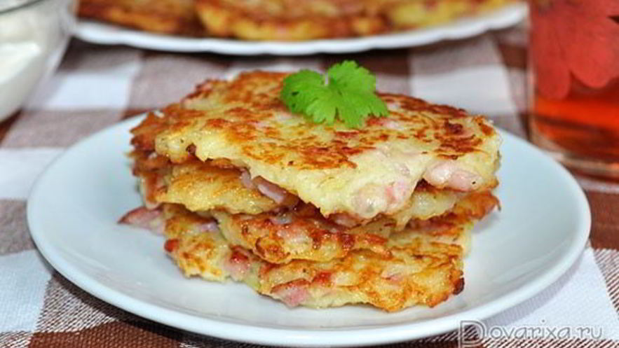 Рецепт чешских драников с пивом — брамбораков