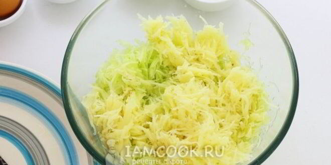 Рецепт драников из кабачков и картофеля