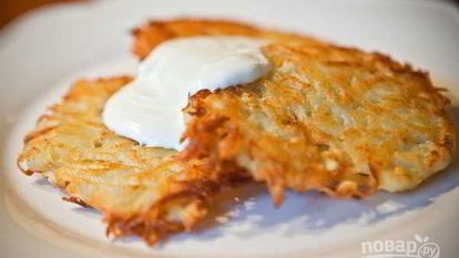 Рецепт Драников из картошки