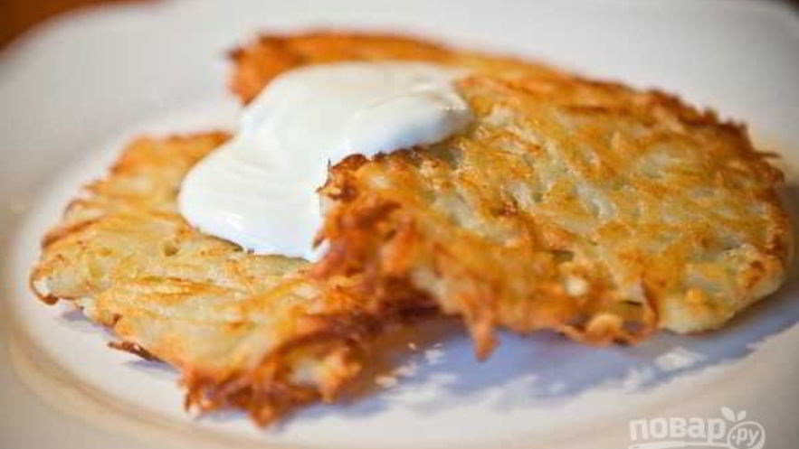 Рецепт драников из картошки