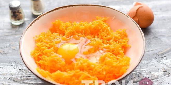 Рецепт драников из тыквы