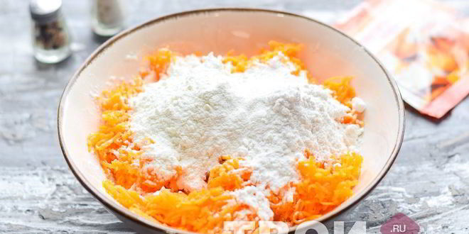 Рецепт драников из тыквы