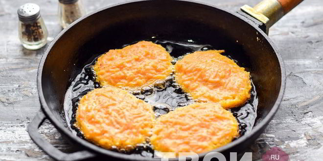 Рецепт драников из тыквы