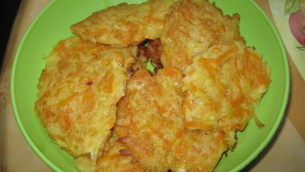 Рецепт Драников картофельных с тыквой