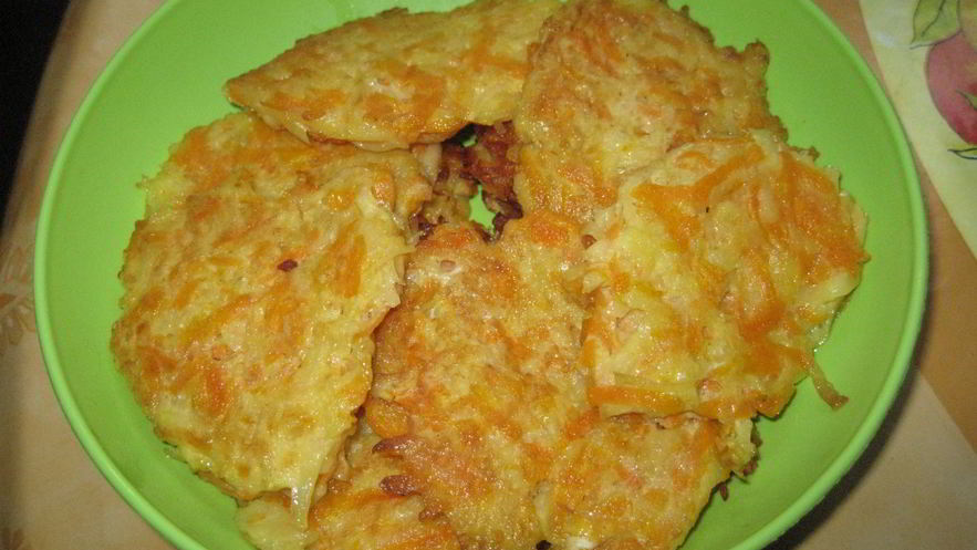 Рецепт драников картофельных с тыквой