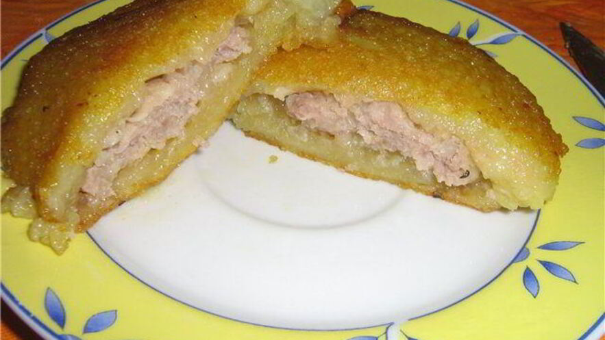 Рецепт драников с фаршем