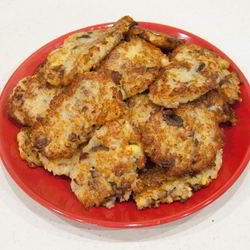 Рецепт Драников с грибами постные