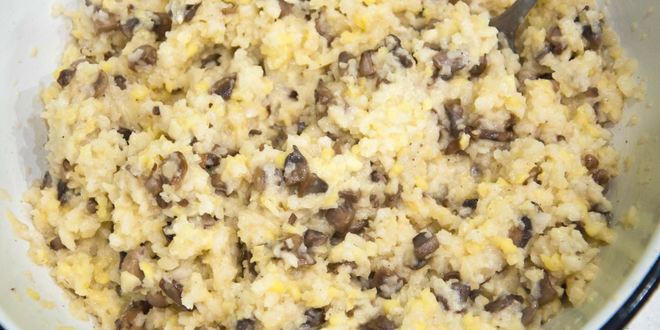 Рецепт драников с грибами постные