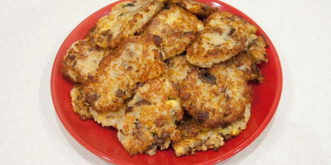 Рецепт драников с грибами постные