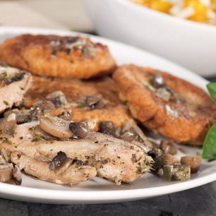 Рецепт Драников с грибами