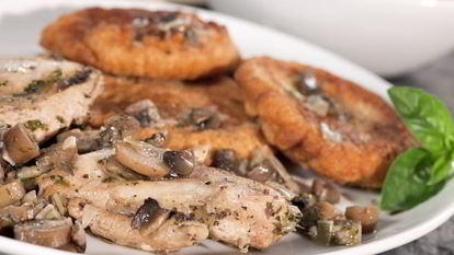 Рецепт Драников с грибами