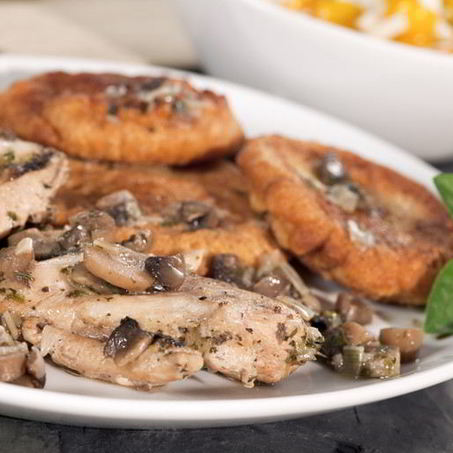 Рецепт Драников с грибами