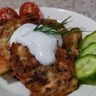 Рецепт Драников с курицей и сыром