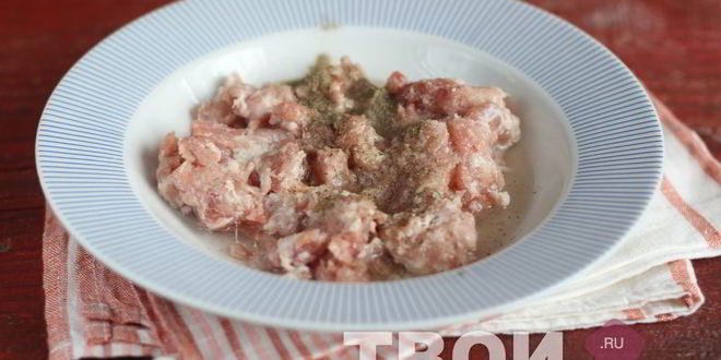 Рецепт драников с мясом