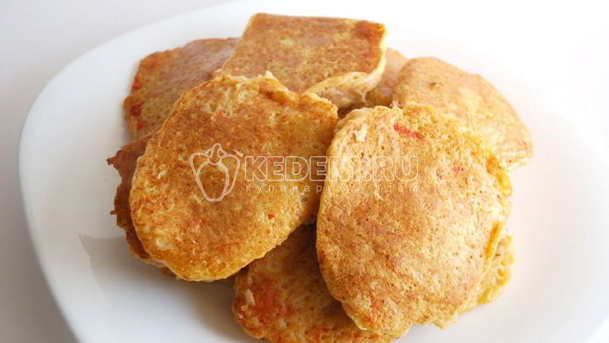 Рецепт драников с овощами