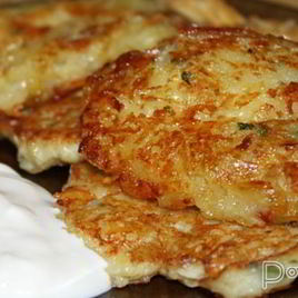 Рецепт Драников с сыром
