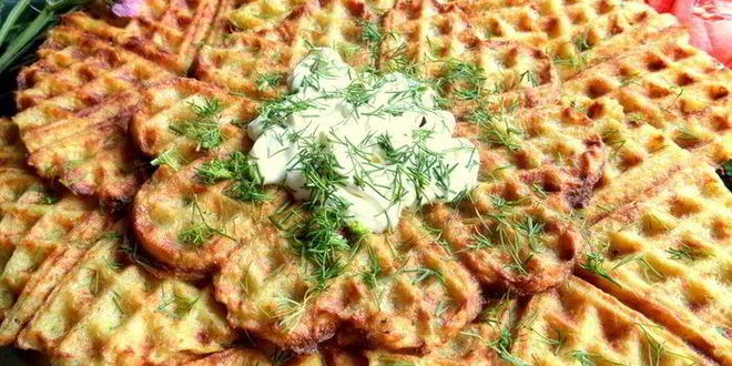 Рецепт драников в вафельнице