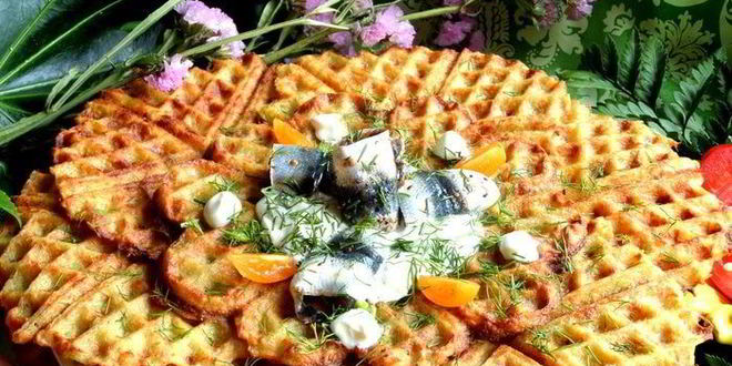 Рецепт драников в вафельнице