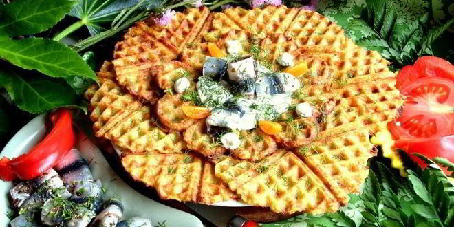 Рецепт драников в вафельнице