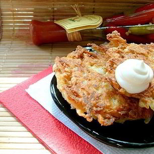 Рецепт Драники Яблочко