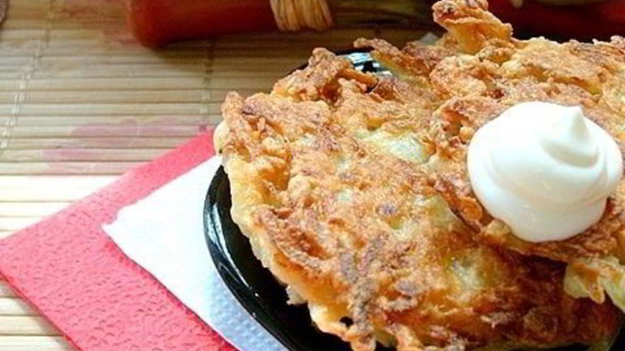 Рецепт драников яблочко