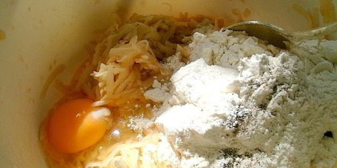 Рецепт драников яблочко