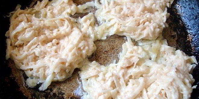 Рецепт драников яблочко