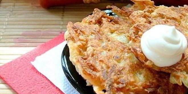 Рецепт драников яблочко