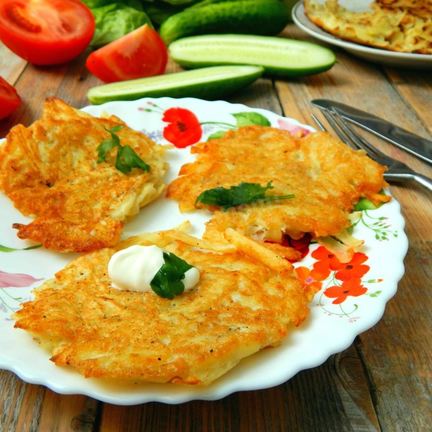 Рецепт Картофельных драников без муки