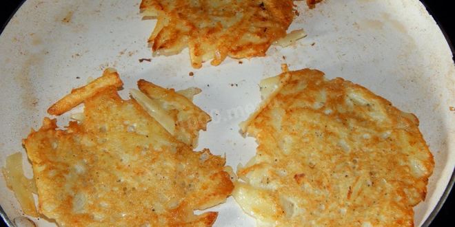 Рецепт картофельных драников без муки