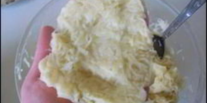 Рецепт картофельных драников с мясом под грибным соусом