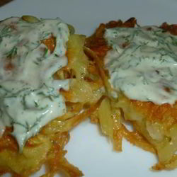 Рецепт Картофельных драников с сыром