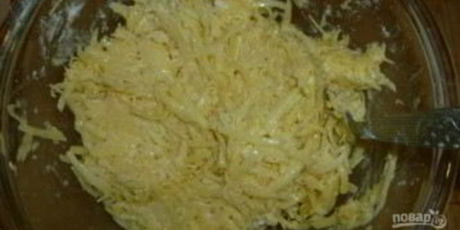 Рецепт картофельных драников с сыром