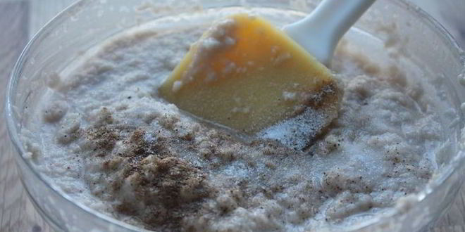 Рецепт картофельных драников с треской под грибным соусом