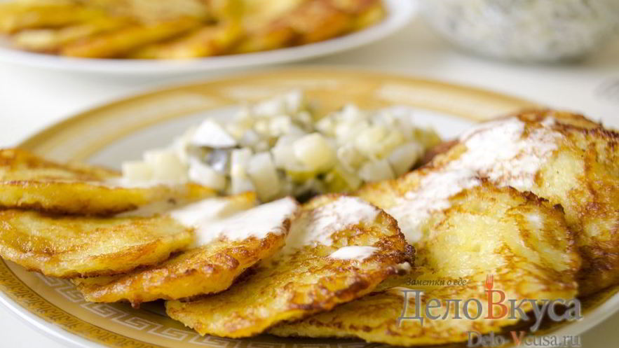 Рецепт картофельных драников