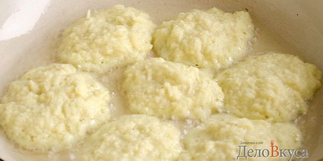 Рецепт картофельных драников