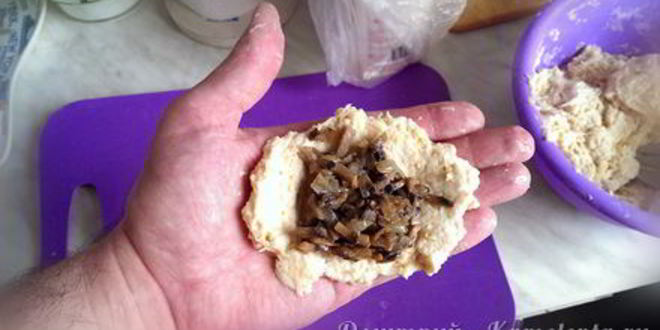 Рецепт картофельных колдунов с грибами