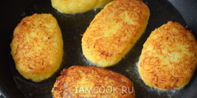 Рецепт колдунов из картофеля с фаршем в духовке