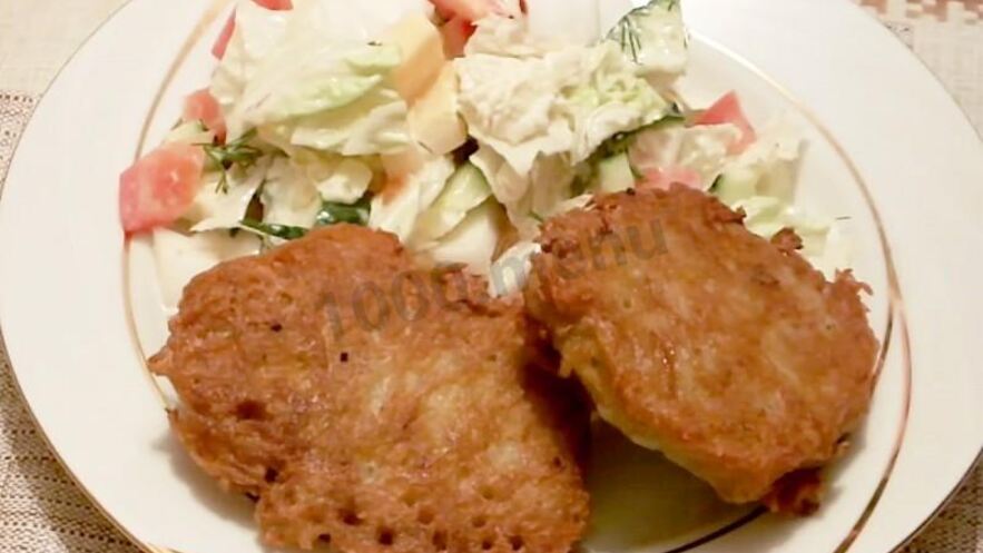 Рецепт колдунов из картофеля с фаршем