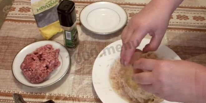 Рецепт колдунов из картофеля с фаршем